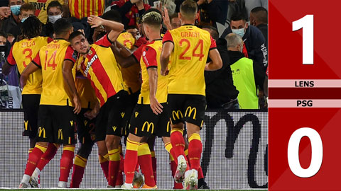 Lens 1-0 PSG (Đá bù vòng 2 Ligue 1 2020/21)