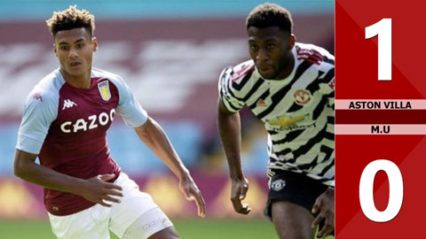 Aston Villa 1-0 Manchester United (Giao hữu CLB 2020)