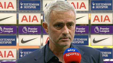 Thua Everton, Mourinho chê cầu thủ Tottenham lười biếng