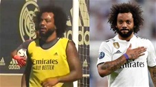 Marcelo ngả người móc bóng khiến đồng đội lác mắt