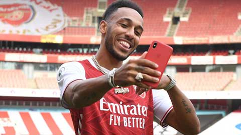 Aubameyang muốn trở thành huyền thoại của Arsenal