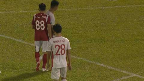  Hai Long tung ra cú sút trái phá (Than QN 0-0 Viettel)