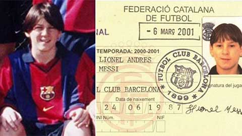 Những chia sẻ chưa từng được tiết lộ của Messi năm 2001 khi tới Barca