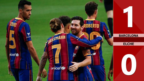 Barca 1-0 Elche (Joan Gamper Trophy)