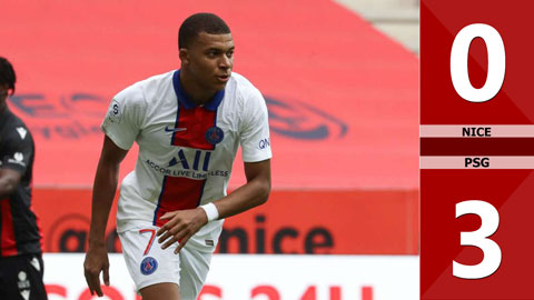 Nice 0-3 PSG (Vòng 2 Ligue 1 2020/21)
