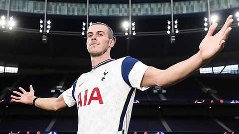 Bale lần đầu sải bước trên SVĐ trị giá 1 tỷ bảng của Tottenham