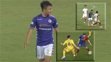 Quang Hải vượt qua Quế Học Hải bằng tuyệt kỹ đảo bóng của Iniesta
