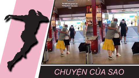 Chuyện của sao 22/9: Bạn gái ôm chầm Quang Hải ở sân bay