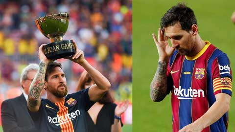 Phát hiện: Messi không cảm xúc khi giành cúp Joan Gamper