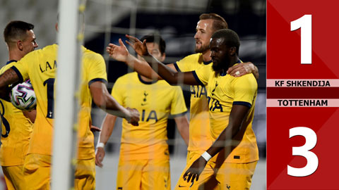 Shkendija 1-3 Tottenham: Son tỏa sáng, Spurs giành vé play-off Europa League