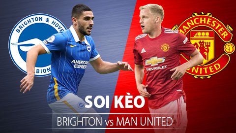 TỶ LỆ và dự đoán kết quả Brighton - M.U