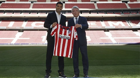 Luis Suarez chính thức ra mắt Atletico