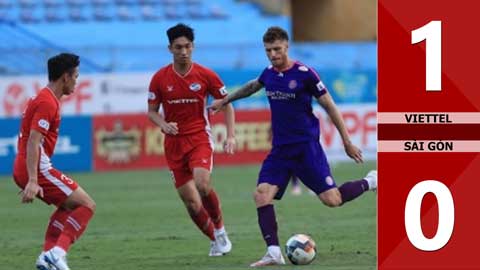 Viettel 1-0 Sài Gòn (Vòng 12 V.League 2020)