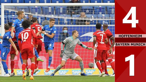 Hoffenheim 4-1 Bayern Munich (Vòng 2 Bundesliga 2020/21)