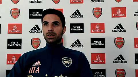 HLV Arteta nói gì khi Arsenal phải gặp Liverpool 2 lần trong 4 ngày?