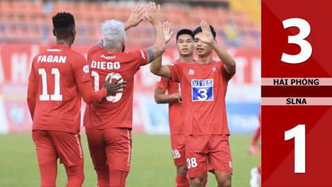 Hải Phòng 3-1 SLNA (Vòng 13 V.League 2020)