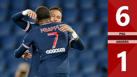 PSG 6-1 Angers (Vòng 6 Ligue 1 2020/21)