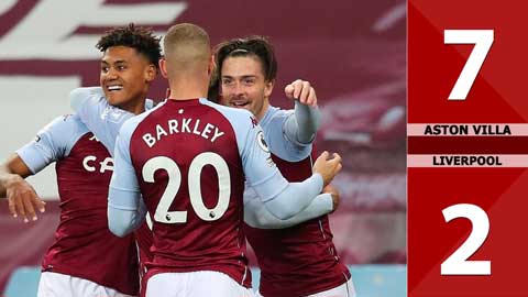 Aston Villa 7-2 Liverpool: Cơn địa chấn thế giới, choáng váng 9 bàn