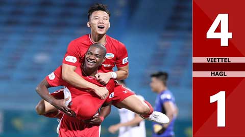 Viettel 4-1 HAGL (Vòng 1 Giai đoạn 2 Vleague 2020)