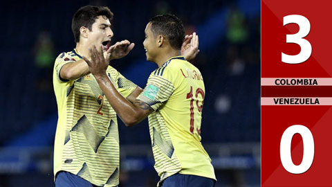Colombia 3-0 Venezuela (Vòng loại World Cup 2022)