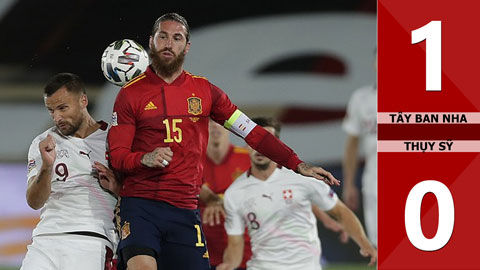 Tây Ban Nha 1-0 Thụy Sỹ (Nations League 2020)