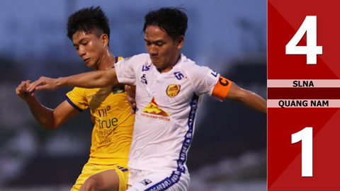 SLNA 4-1 Quảng Nam (Giai đoạn 2 - Vòng 1 V.League 2020)