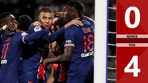 Nimes 0-4 PSG (Vòng 7 Ligue 1 2020/21)