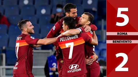 AS Roma 5-2 Benevento (Vòng 4 Serie A 2020/21)