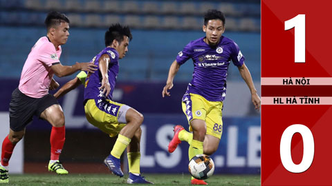 Hà Nội 1-0 HL Hà Tĩnh (Vòng 3 giai đoạn 2 V.league 2020)