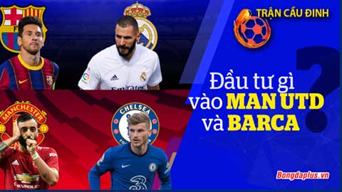 Trận cầu đinh: Đầu tư gì vào M.U và Barca?