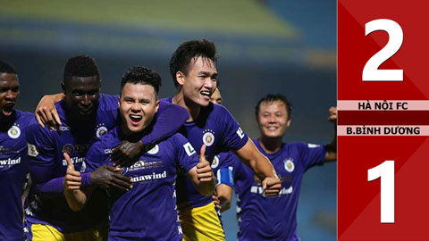 Hà Nội FC 2-1 B.Bình Dương (Vòng 4 giai đoạn 2 V.League 2020)