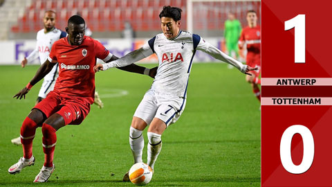 Antwerp 1-0 Tottenham: Gà trống lặng tiếng