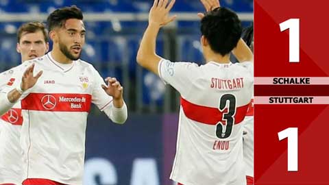 Schalke 1-1 Stuttgart (Vòng 6 Bundesliga 2020/21)