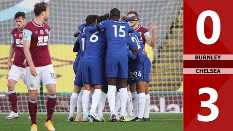 Burnley 0-3 Chelsea: Werner tiếp tục nổ súng