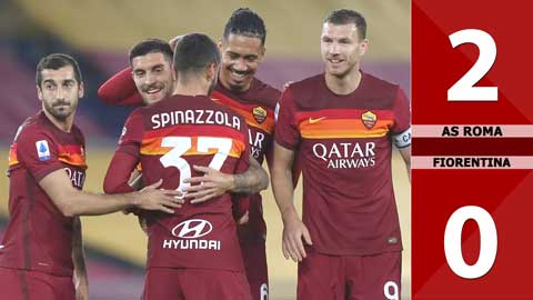 AS Roma 2-0 Fiorentina (Vòng 6 Serie A 2020/21)