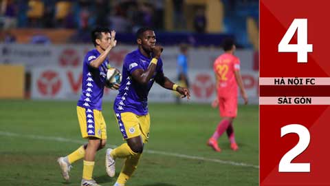 Hà Nội FC 4-2 Sài Gòn (Vòng 6 giai đoạn 2 V.Leage 2020)