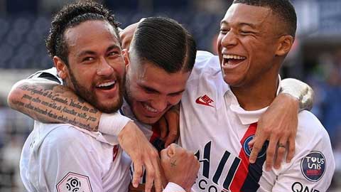 PSG mất bộ ba tấn công gần 400 triệu euro ở trận gặp Leipzig