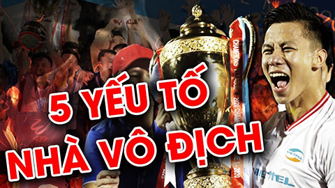 5 yếu tố giúp Viettel giành chức vô địch V.League xứng đáng