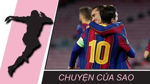 Chuyện của sao 11/11: Griezmann bày tỏ tình cảm với... Messi trên mạng xã hội