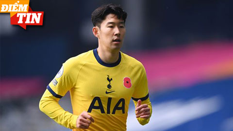 Điểm tin 15/11: Tottenham đứng ngồi không yên vì Son Heung Min