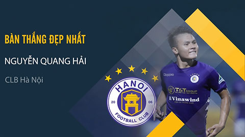 Quang Hải giật giải bàn thắng đẹp nhất V.League 2020