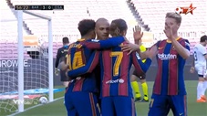 Coutinho dễ dàng đệm bóng ghi bàn (Barca 3-0 Osasuna)