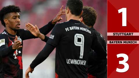 Stuttgart 1-3 Bayern Munich (Vòng 9 Bundesliga 2020/21)