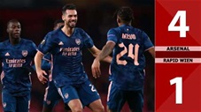 Arsenal 4-1 Rapid Wien: Đánh bại kẻ yếu thế