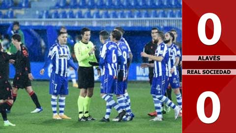 Alaves 0-0 Real Sociedad (Vòng 12 La Liga 2020/21)