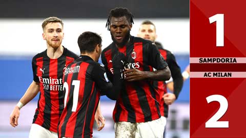 Sampdoria 1-2 AC Milan (Vòng 10 Serie A 2020/21)