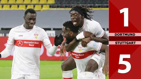Dortmund 1-5 Stuttgart ( Vòng 11 Bundesliga 2020/21)