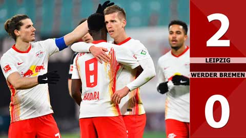 Leipzig 2-0 Bremen (Vòng 11 Bundesliga 2020/21)