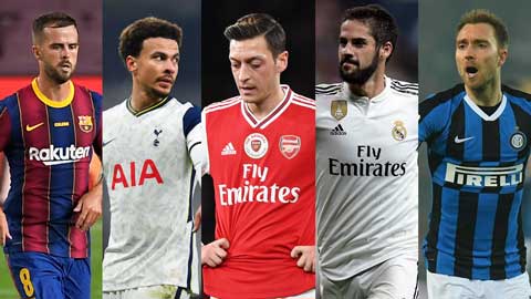 Dele Alli, Mesut Oezil và những ngôi sao bất mãn với CLB