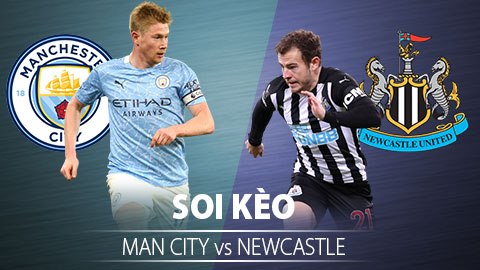 TỶ LỆ và dự đoán kết quả Man City - Newcastle